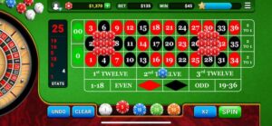 ván bài roulette